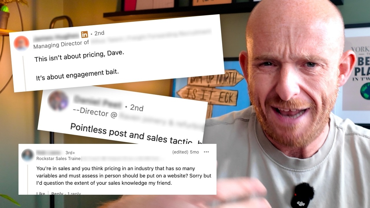 Negative comments on social posts and how I deal with them now
