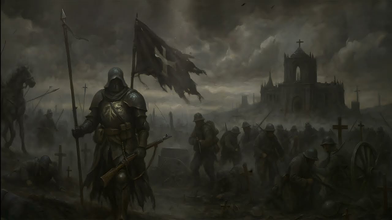Ethereal Darkwave Music ⚚ Symphony of the Trench Crusade - Tabletop & Miniature Painting Ambience