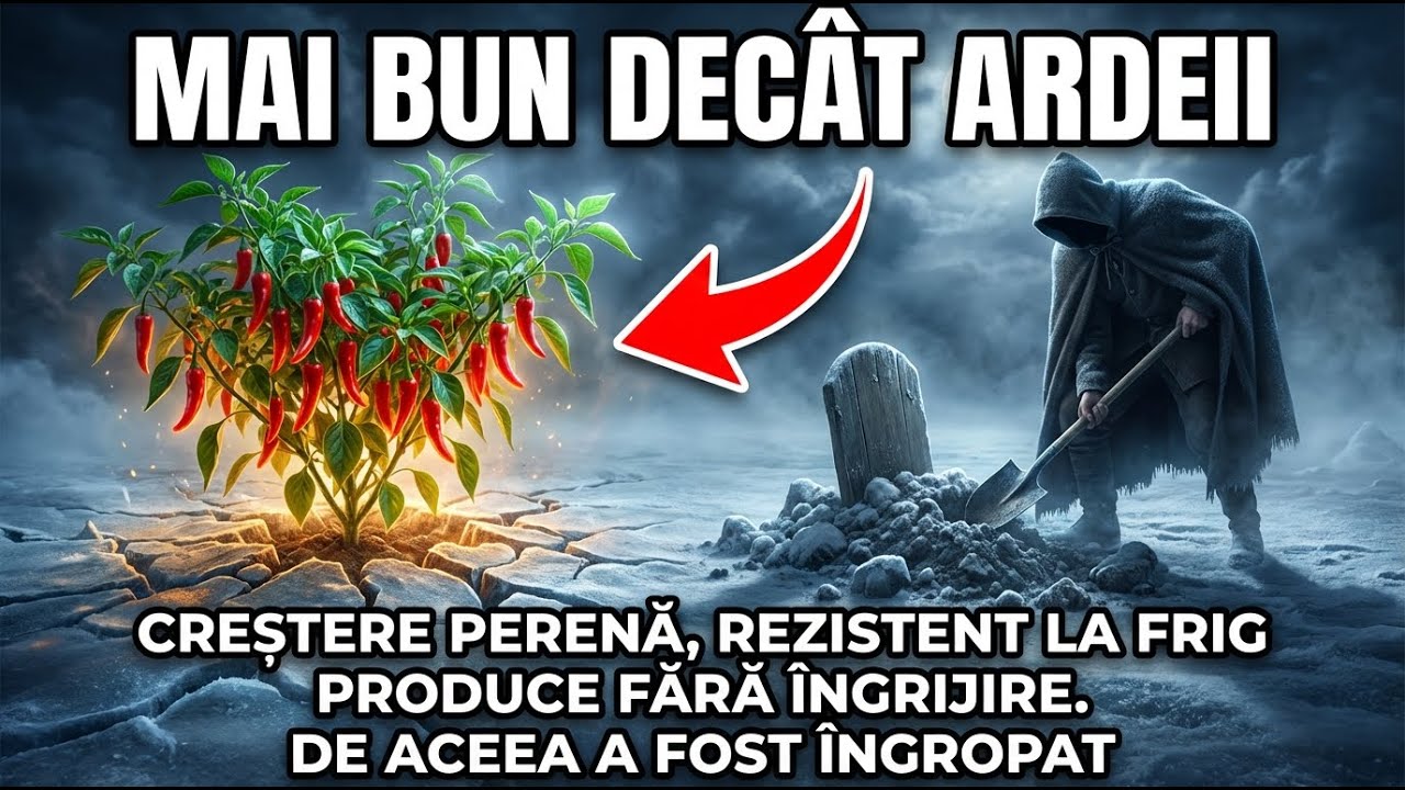 Mai Bună Decât Ardeii. Perenă, Rezistentă la Ger, Zero Îngrijire. De Asta Au „Îngropat-o”.