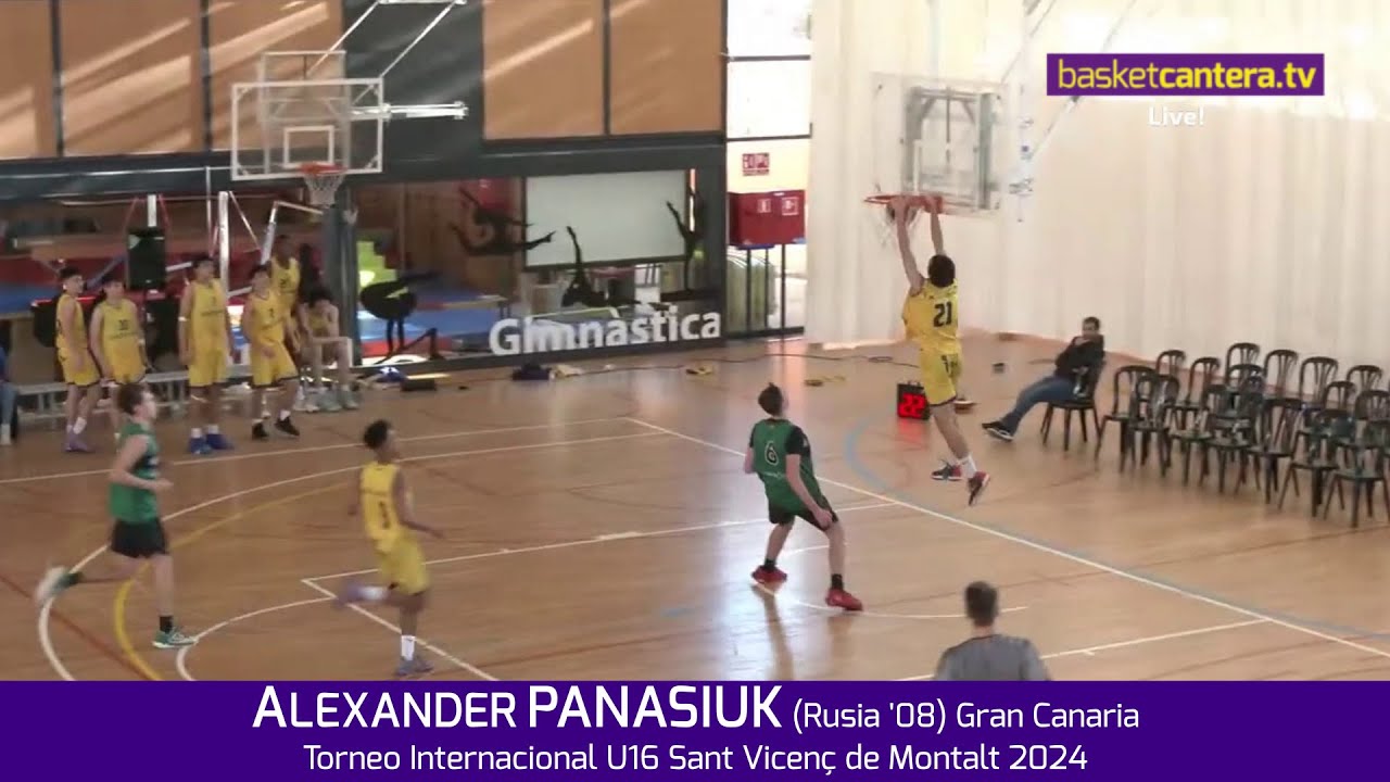 ALEXANDER PANASIUK ('08) Gran Canaria. Torneo U16M Sant Vicenç de Montalt 2024 