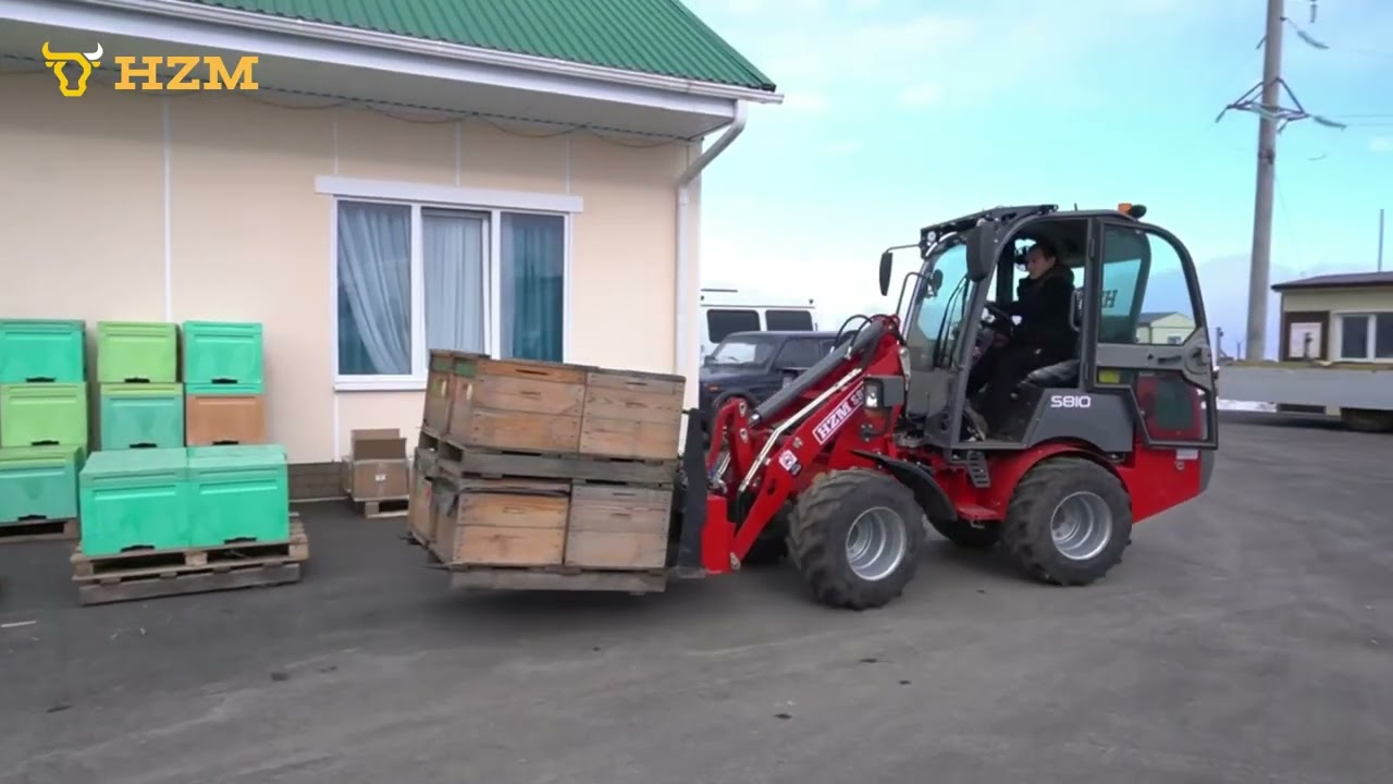 Отзыв клиента о HZM S810 #вработе #отзывклиента #hzm #спецтехника #фронтальныйпогрузчик