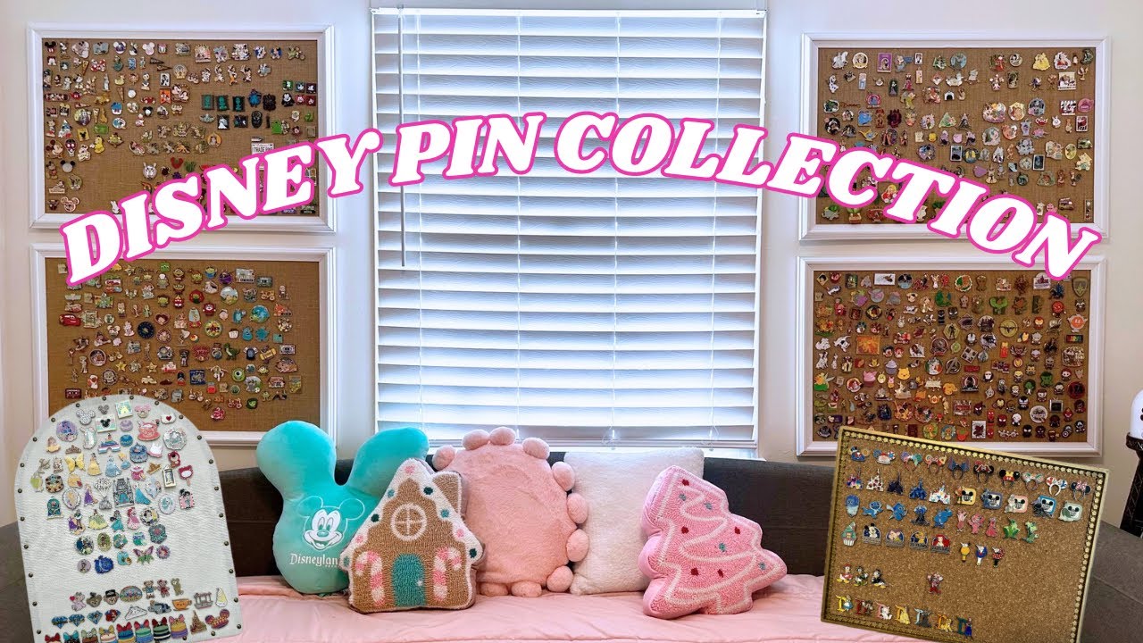 VLOGMAS PART 3 - My Disney Pin Collection & Making Gingerbread Houses!