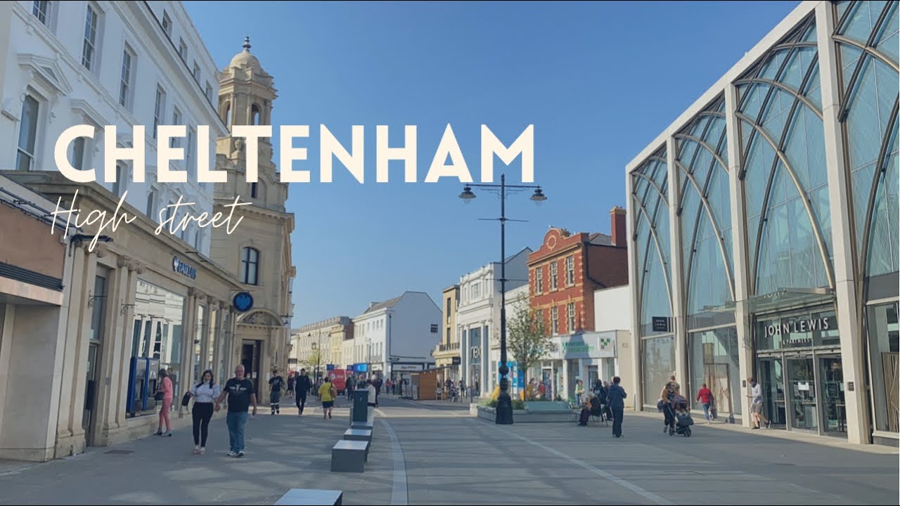 Walking Cheltenham High Street