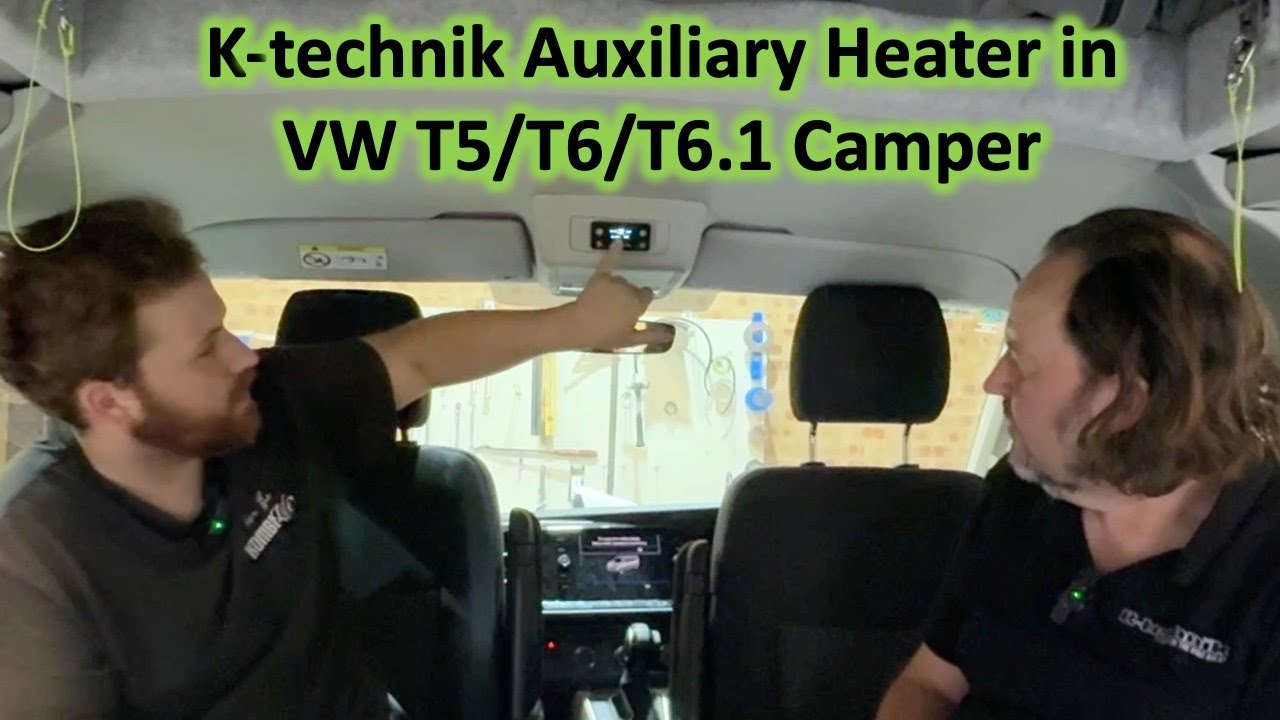 K-technik Auxiliary Heater installed into a VW T6 Transporter Camper