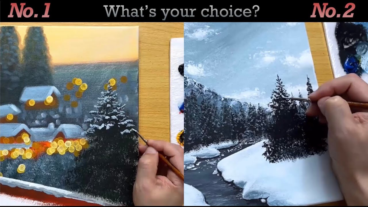 Acrylic Painting - What's Your Choice?
