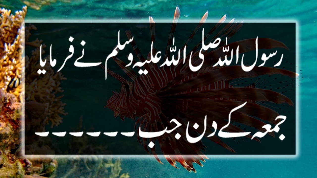 jumma mubarak status | Hadees Whatsapp Status | Urdu Hadees Status | Jumma Mubarak Hadees