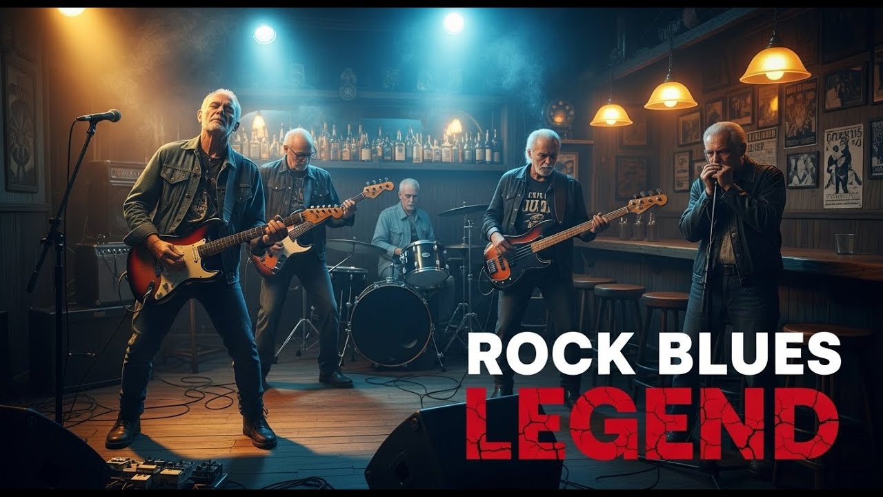 Vintage Blues Groove – Live Café Session | Rock Blues Legend