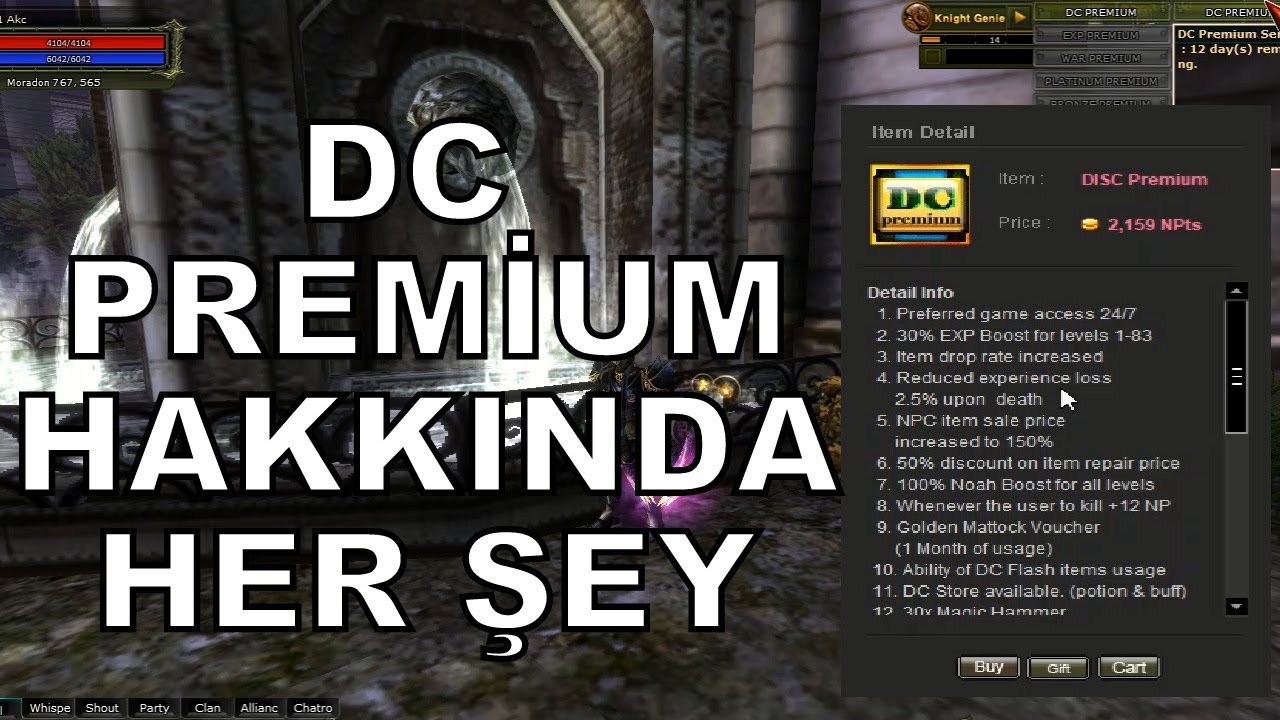 DC PREMİUM HAKKINDA HER ŞEY - PREMİUM REHBERİ #1