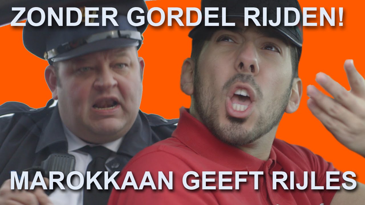 Politie Nakken - Marokkaan Geeft Rijles (Seizoen 2 Aflevering 5) - Mertabi