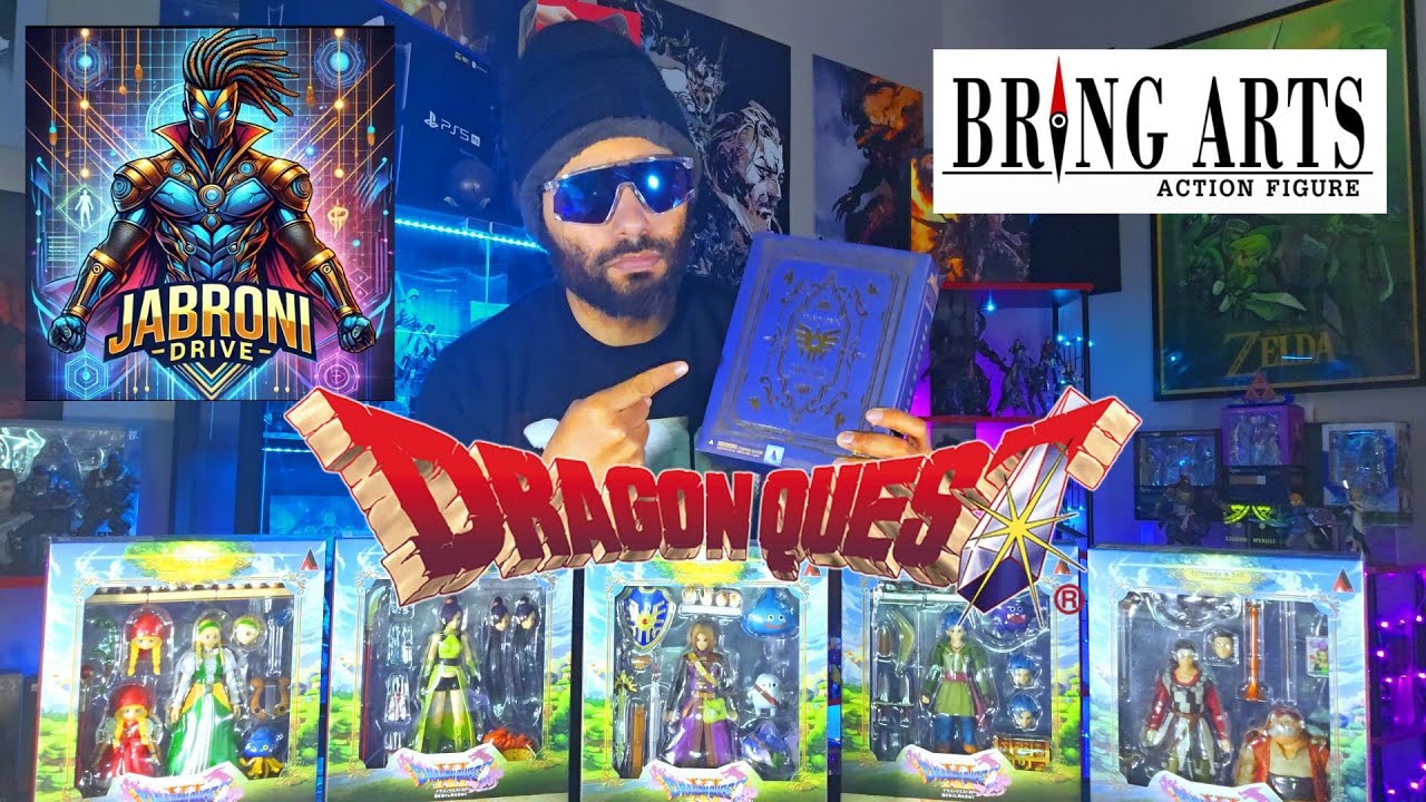 Unboxing The DragonQuest Bring Arts Line