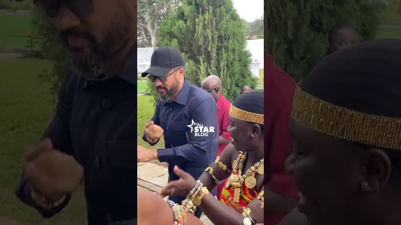 Majid Michel arrives at the National Film Dialogue #viral #ghanamovies