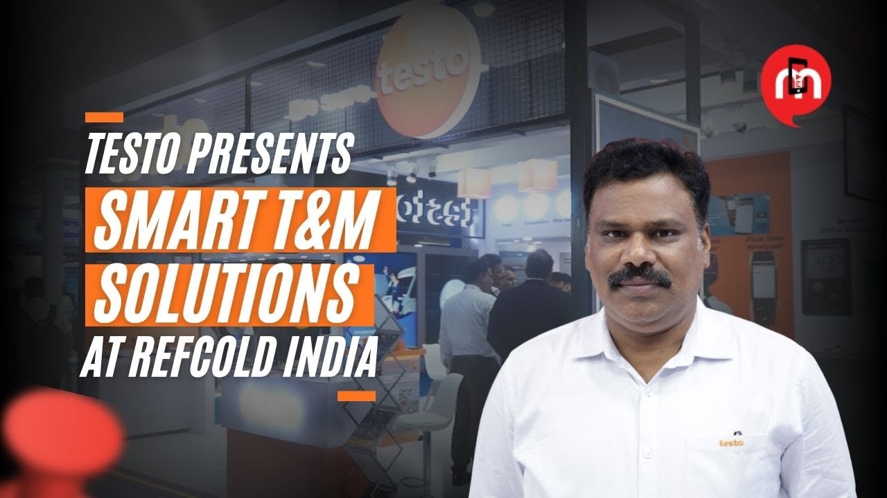Testo представляет интеллектуальные решения T&M на выставке Refcold India