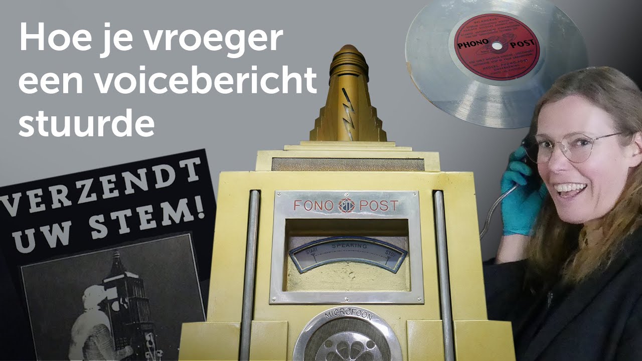 Fonopost: het OG voicebericht 📱🎙️💿 | Collectieverhalen - Kijk verder… | Beeld & Geluid