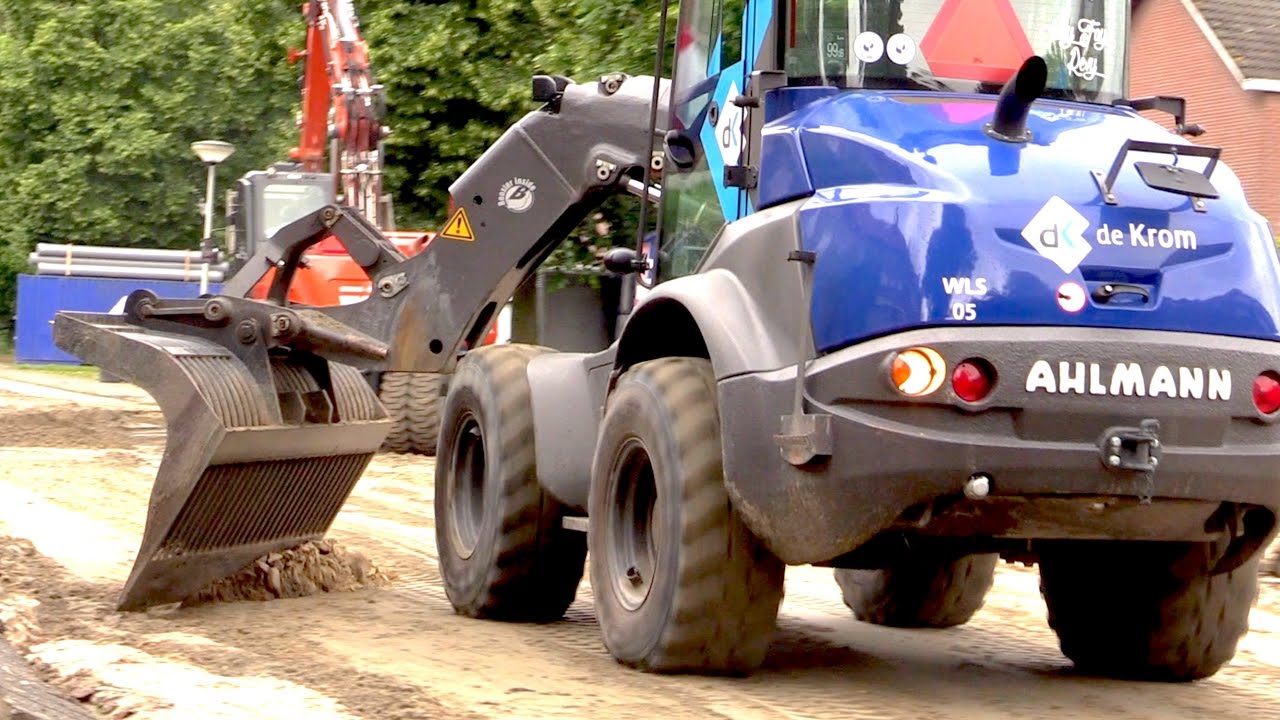 Ahlmann AZ95e wegenbouw straatwerk