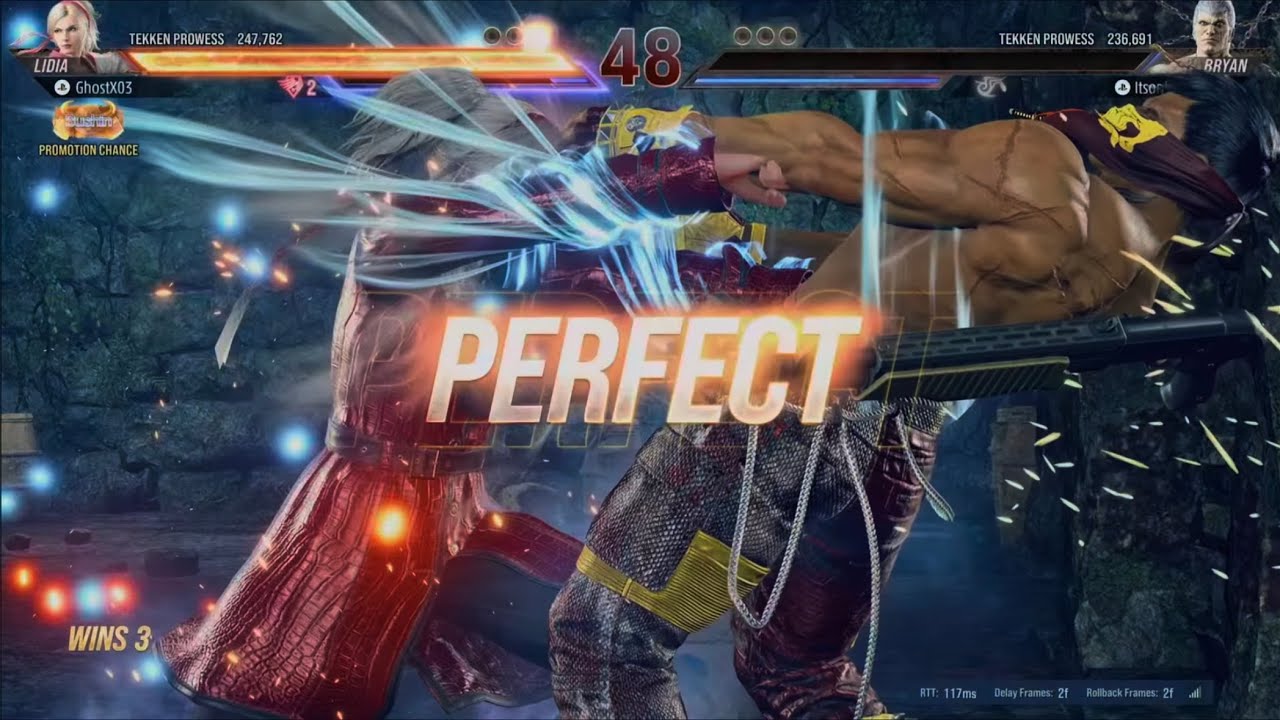 Almost A TRIPLE Perfect for Tekken King Promotion