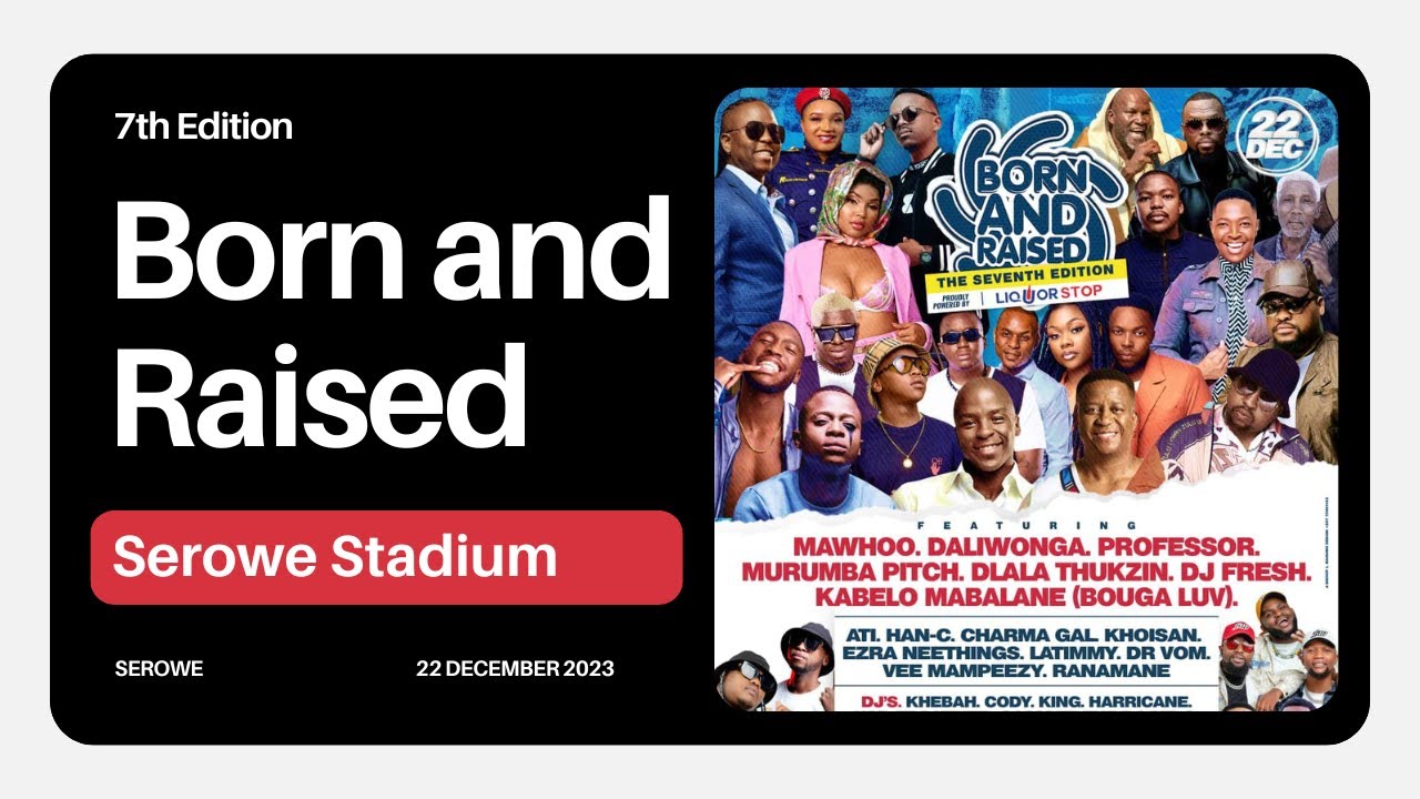 7th Born and Raised feat. Mawhoo, Murumba Pitch, Dlala Thukzin, Charma Gal, Dr Vom, La Timmy & Han-C