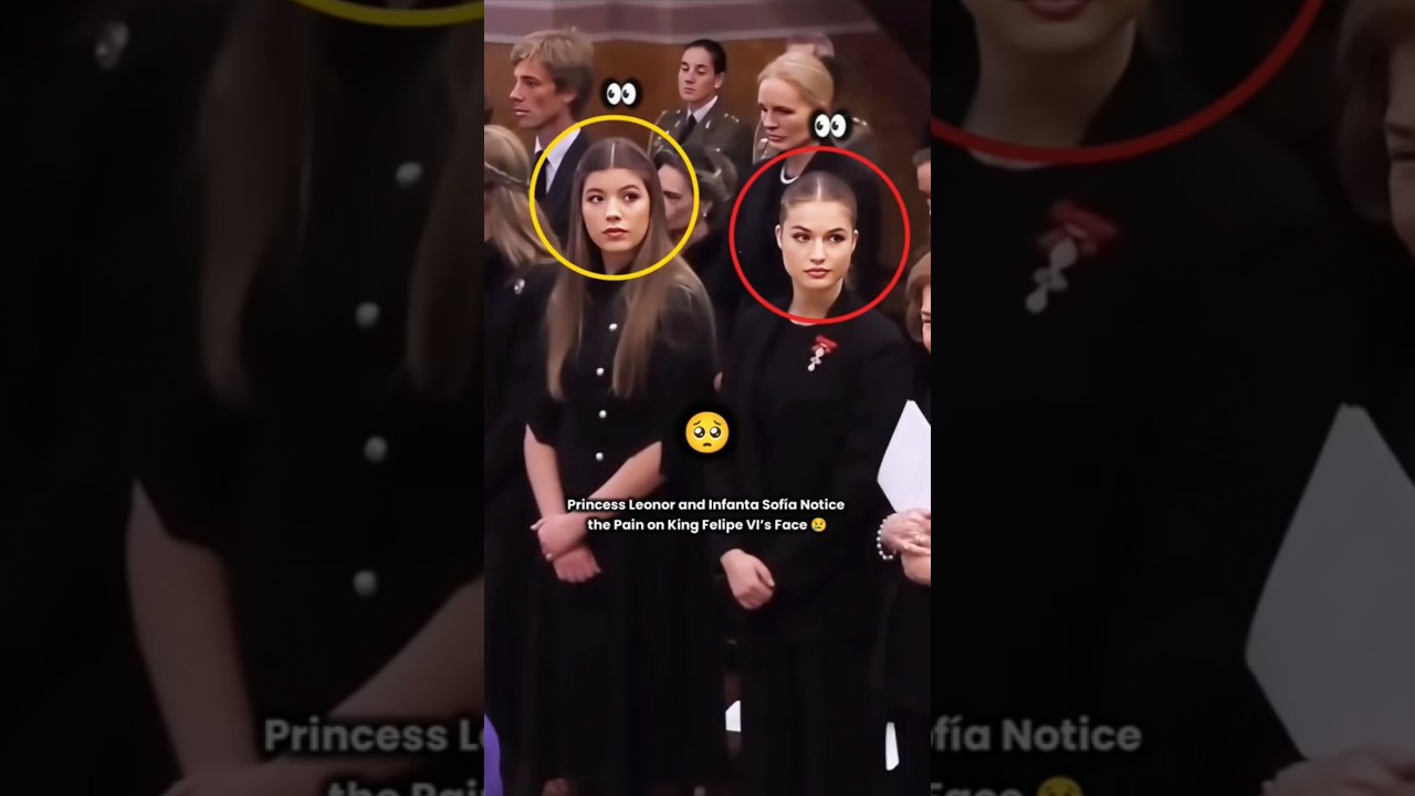 Princess Leonor and Infanta Sof&iacute;a Notice the Pain on King Felipe VI&rsquo;s Face 😢👑