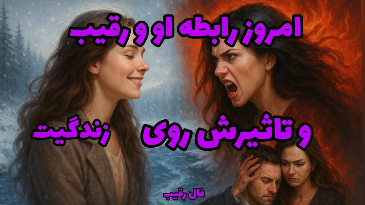 فال رقیب - امروز رابطه او و رقیب و تاثیرش روی زندگیت❤️🔑❤️