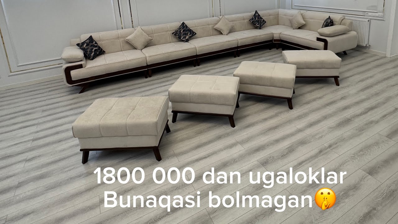 Yumshoq mebel narxlari