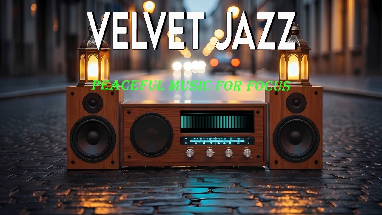 Velvet Jazz Nights – Peaceful Music for Focus