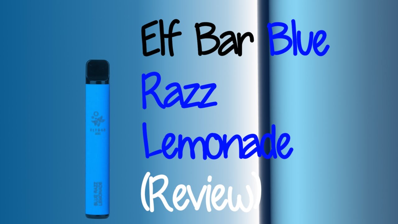 Elf Bar Blue Razz Lemonade (Review)