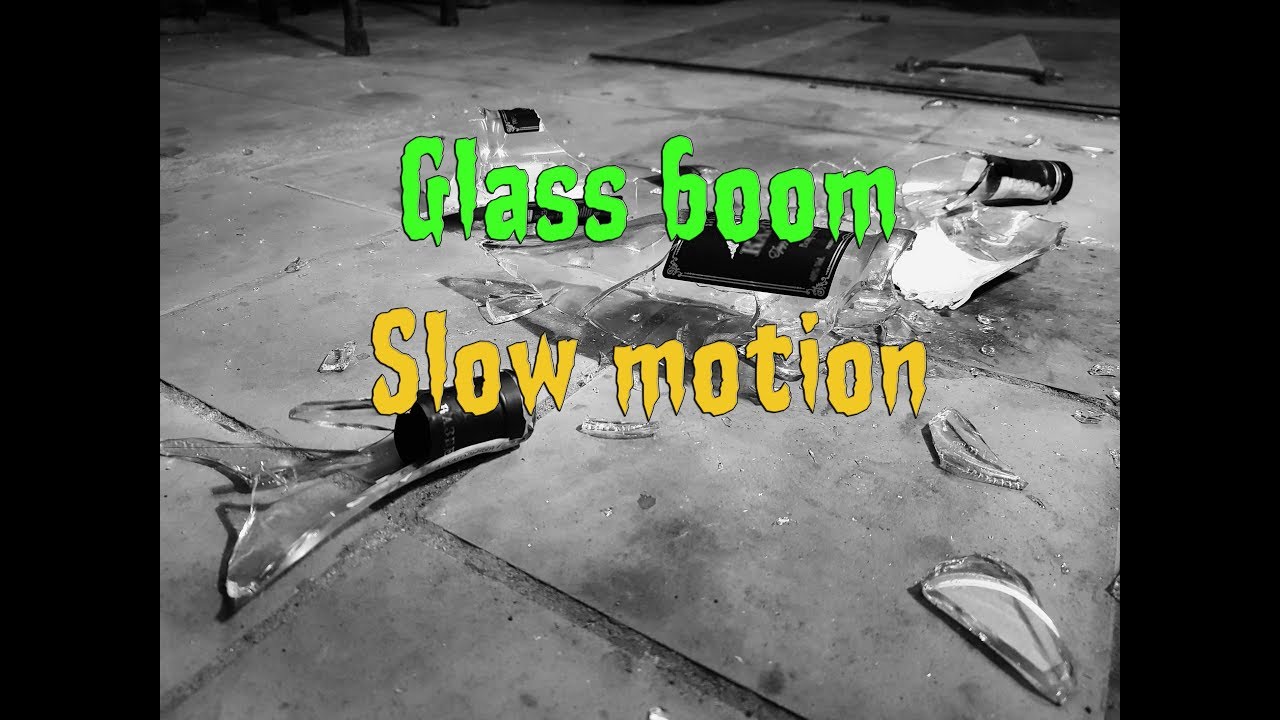 Hyperlapse TV/ Гиперлапс ТВ: Glass boom. Slow motion