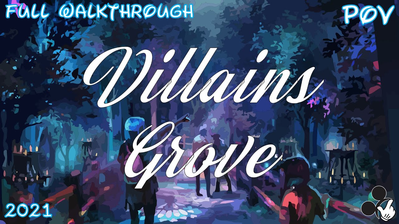 Villains Grove Full Walkthrough Experience at Oogie Boogie Bash, HD POV 2021