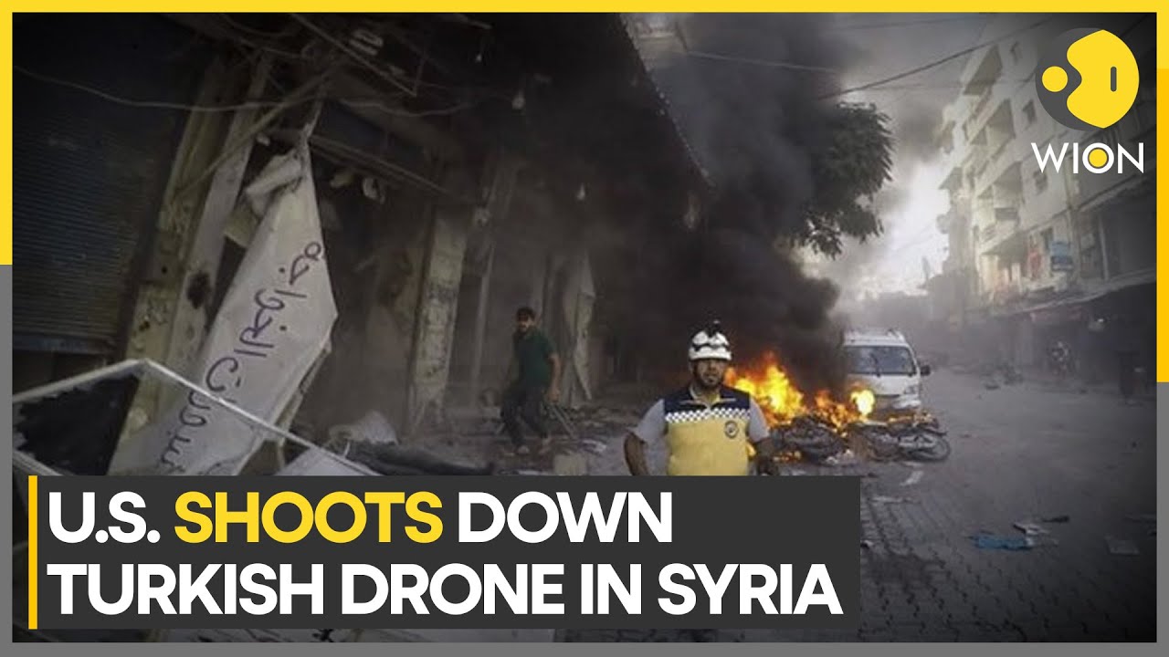 US shoots down Turkish drone in Syria; came close to troops | Latest News | WION
