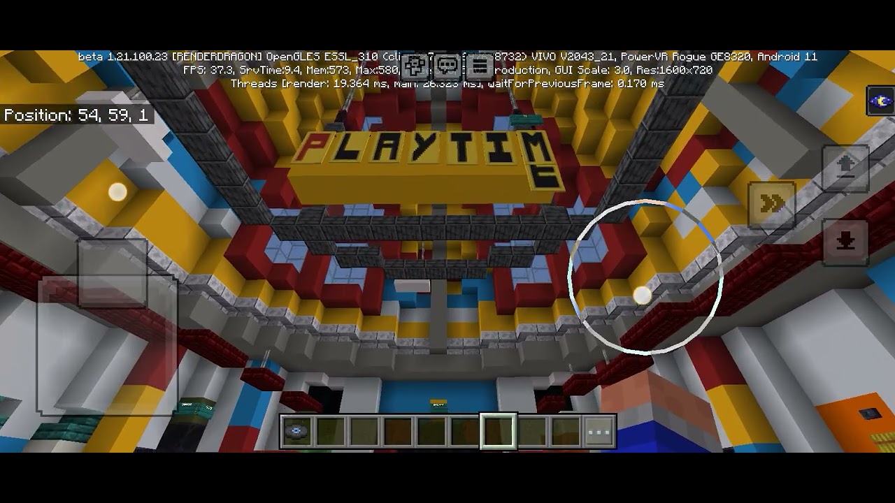 Minecraft but, I'm playing playtime poppy #minecraft #playtime #maps #minemaps