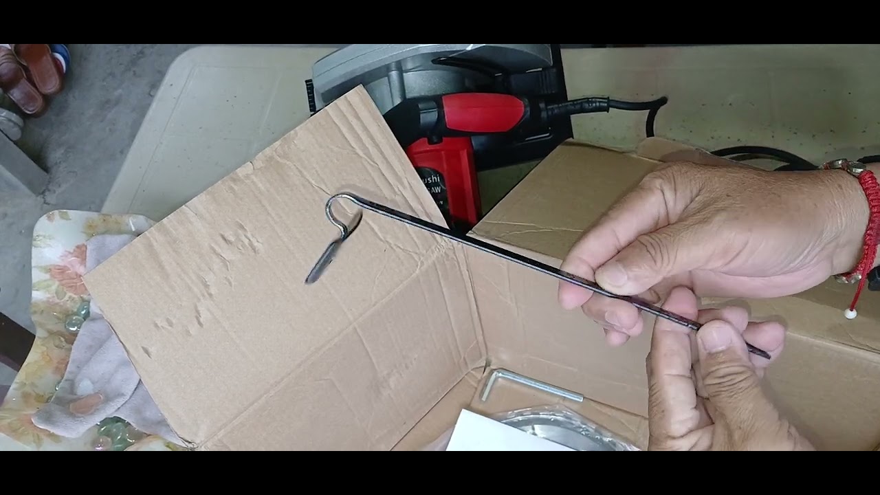 Mitsushi Circular Saw MIT-88001A 220V-50/60Hz 1450W 5500r/min Unboxing