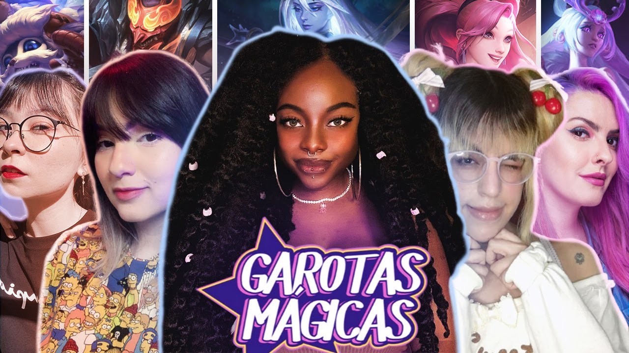 ENTREI PRO GAROTAS MÁGICAS E AFUNDEI A PARTIDA (ft. Karen Bachini, Riyuuka, Lys e Cute)