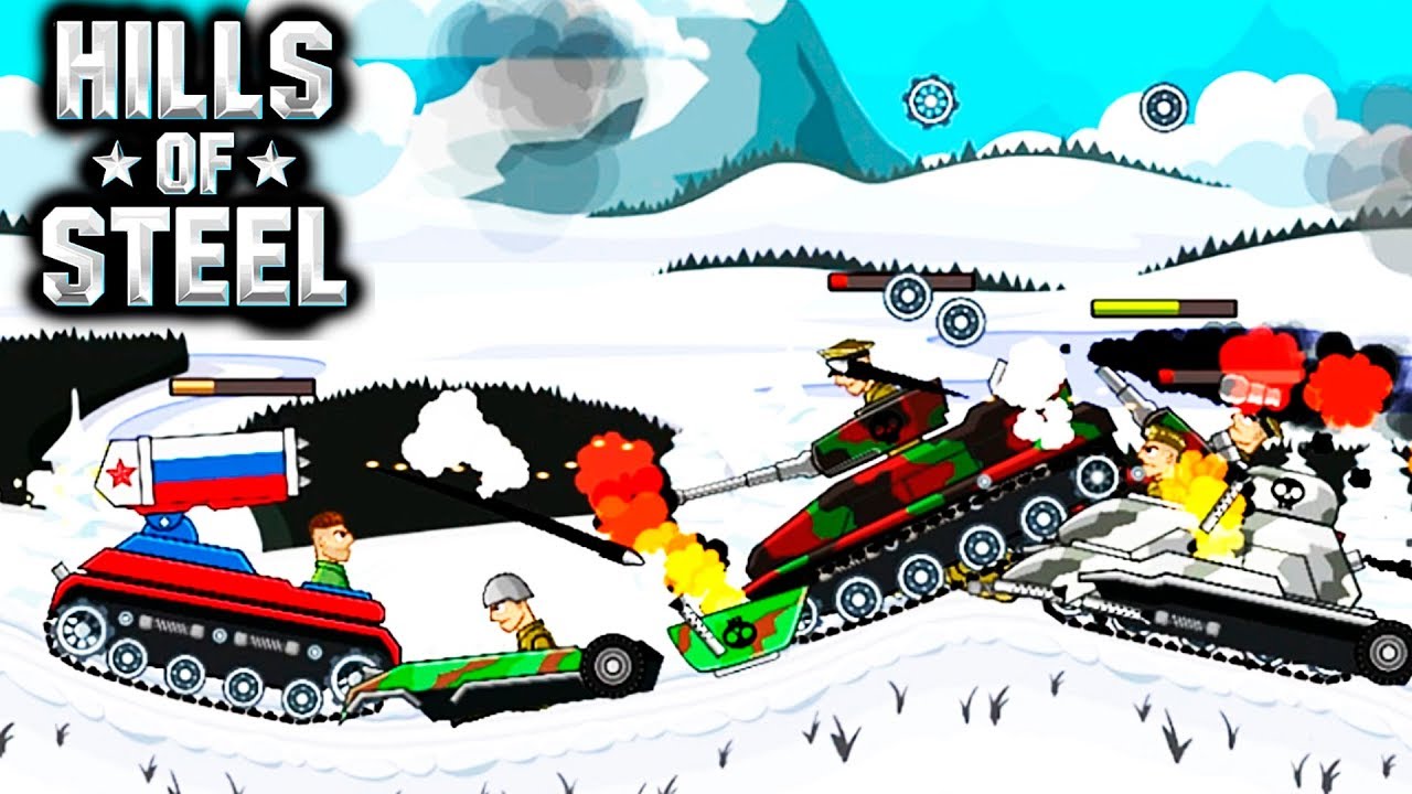 УБОЙНАЯ КАТЮША HILLS of STEEL #7 Сумасшедшие танки ИГРА tanks BATTLE video GAME