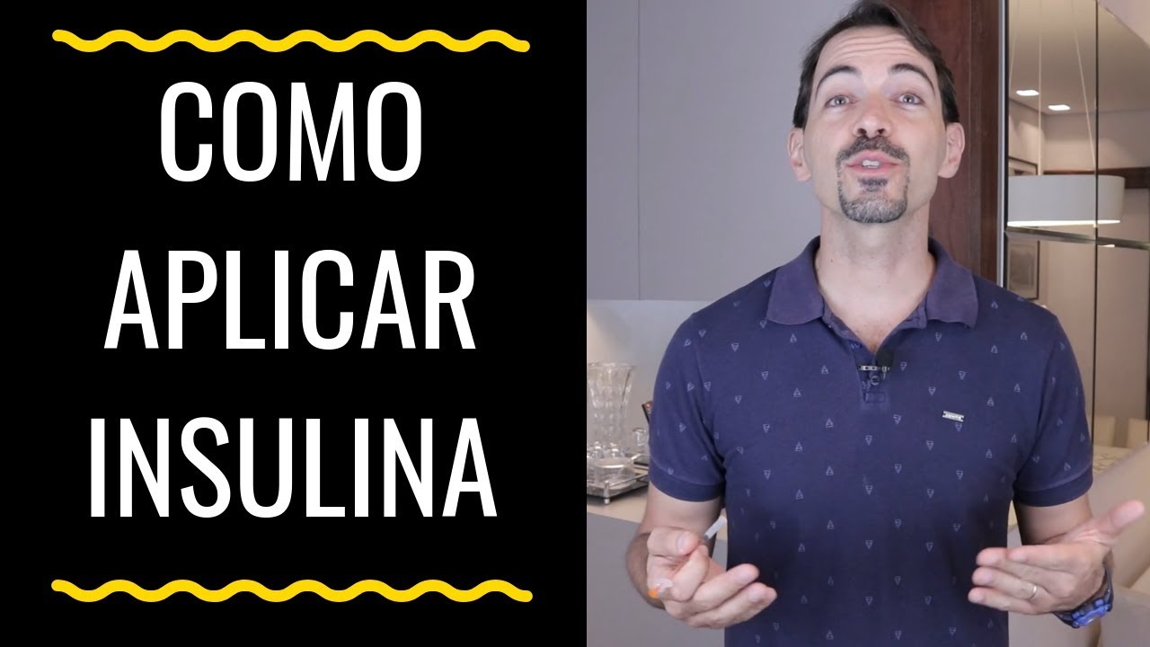 COMO APLICAR INSULINA: passo a passo e várias dicas.