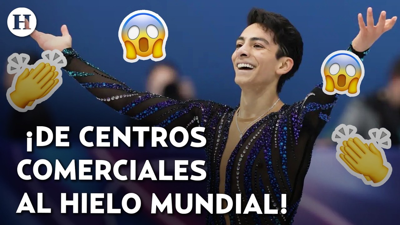 ¡Orgullo mexicano!Él es Donovan Carrillo, patinador artístico que enaltece a México en los Olímpicos