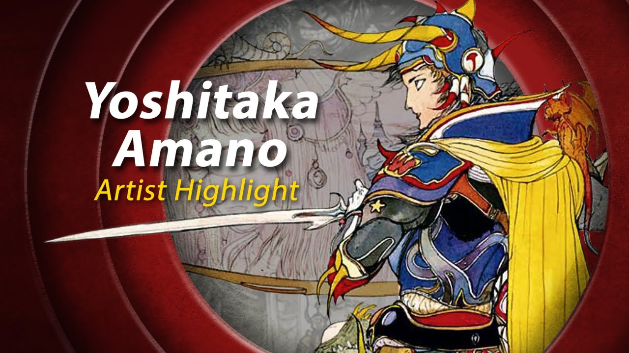 Yoshitaka Amano: A legendary artist, from Speed Racer to Final Fantasy and beyond!
