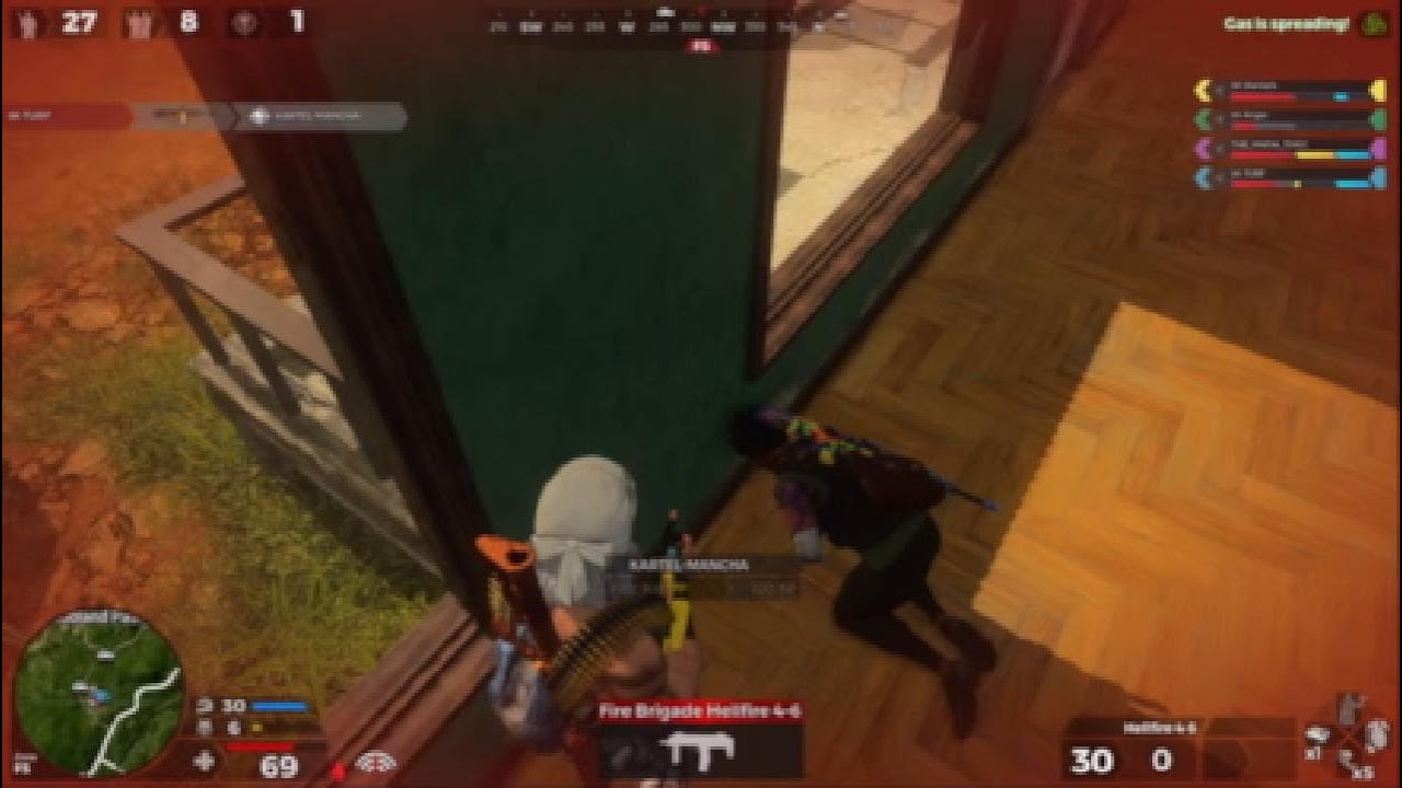 8 headsots - 1 commando