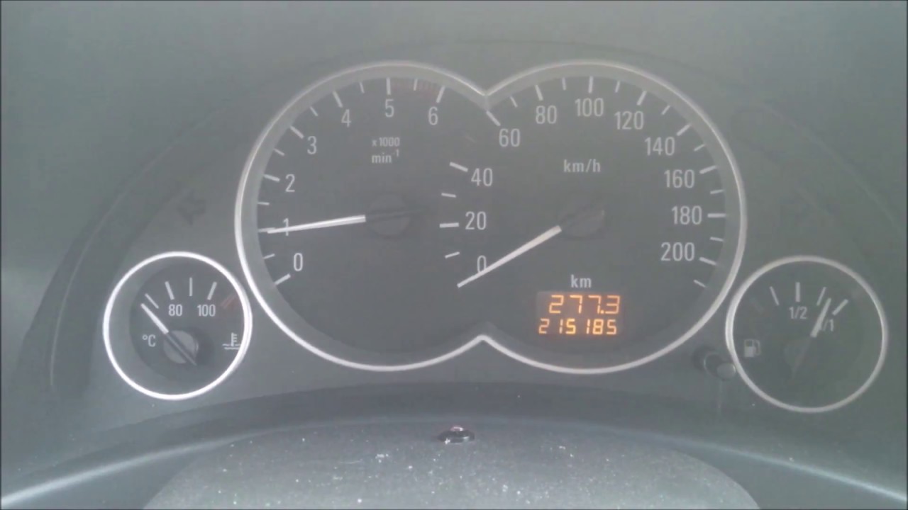 Opel Combo 1.3cdti 75km DPF cold start