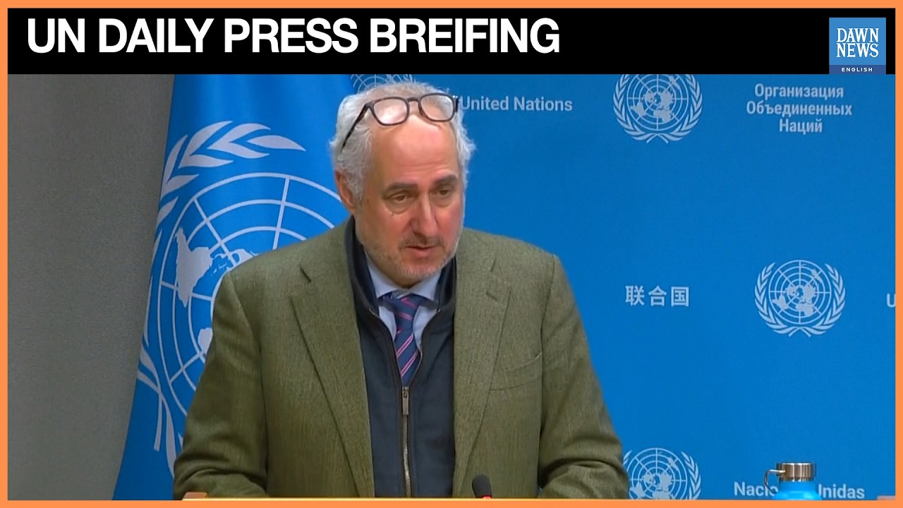 Gaza, Iran & other topics | Daily Press Briefing  | United Nations | US-Israel War On Iran