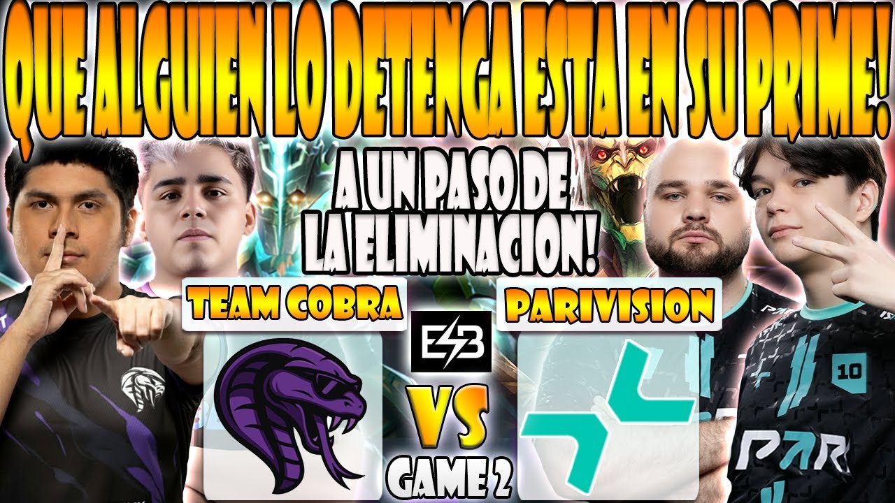 TEAM COBRA vs PARIVISION BO3[GAME 2] K1, PIPI, MOOZ VS SATANIC, NO[O]NE -FISSURE PLAYGROUND 2 - ESB