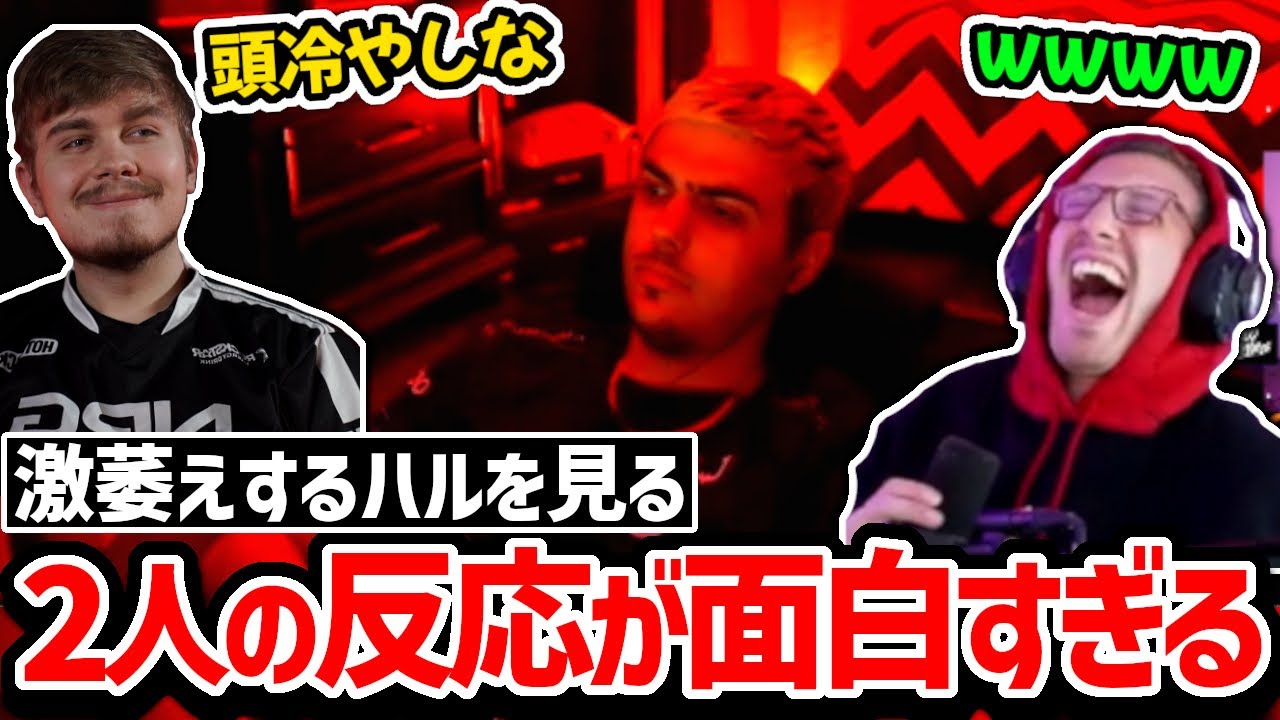 大会でガチ切れした後放心状態になったハルを見た配信者達の反応ｗｗ【クリップ集】【日本語字幕】【Apex】