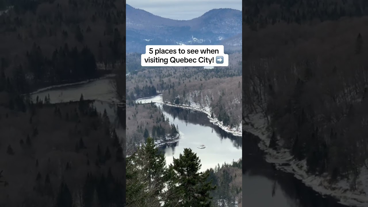📝 Save this list for your next trip to Quebec City! ✨ We were searching for the perfect destination