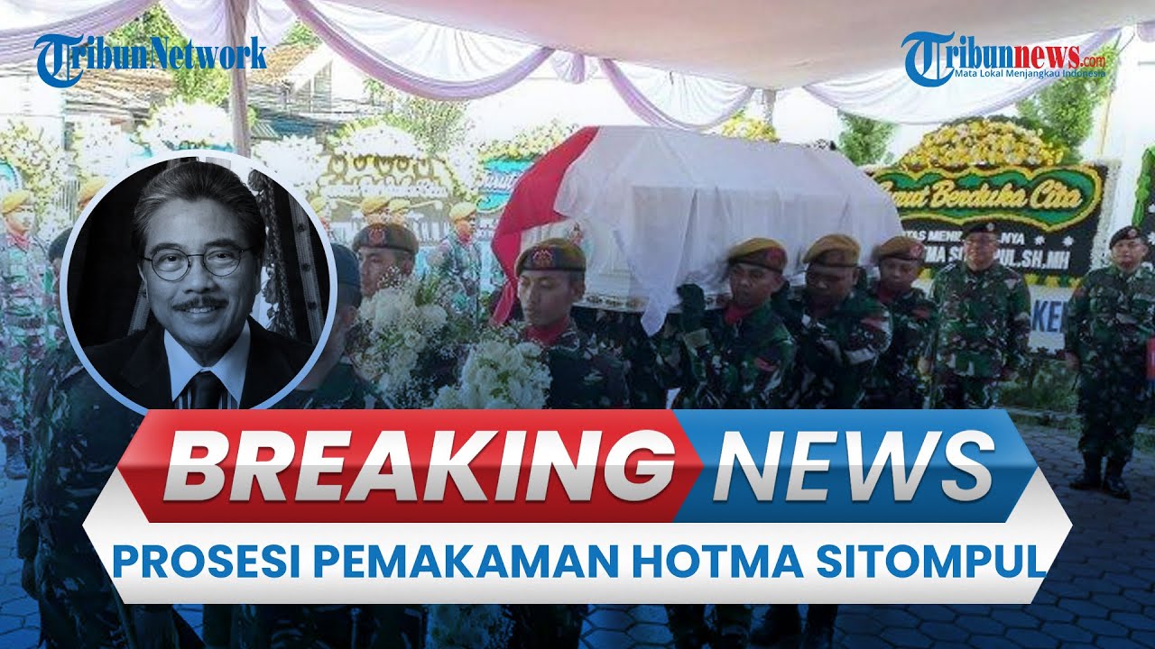 🔴BREAKING NEWS: Prosesi Pemakaman Hotma Sitompul Secara Militer di San Diego Hills Karawang