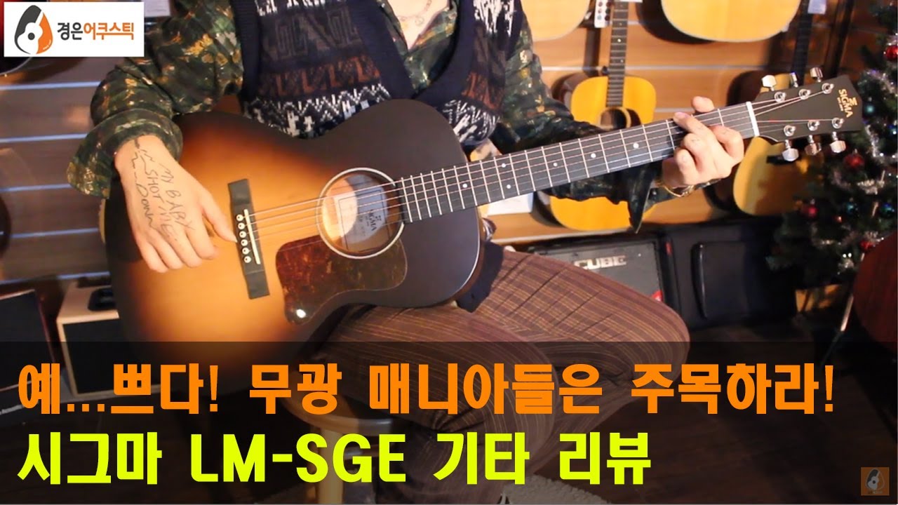 [시그마기타] 시그마 LM-SGE 기타 리뷰 (Sigma LM-SGE Guitar Review)