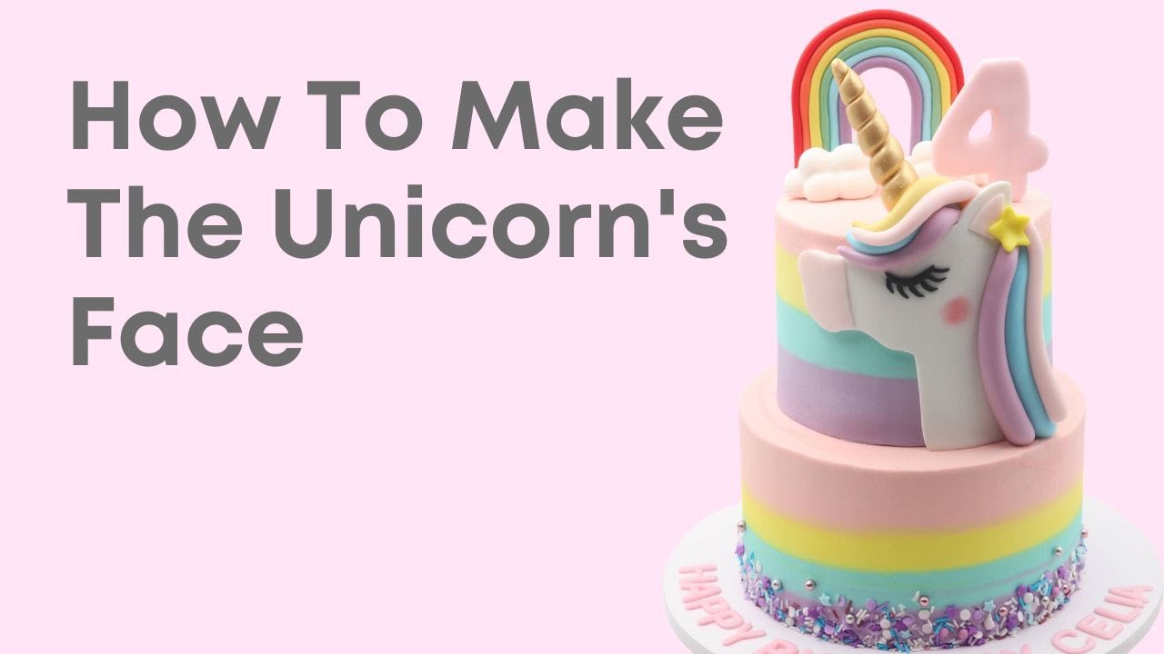 How to make the unicorn's face (part 2)