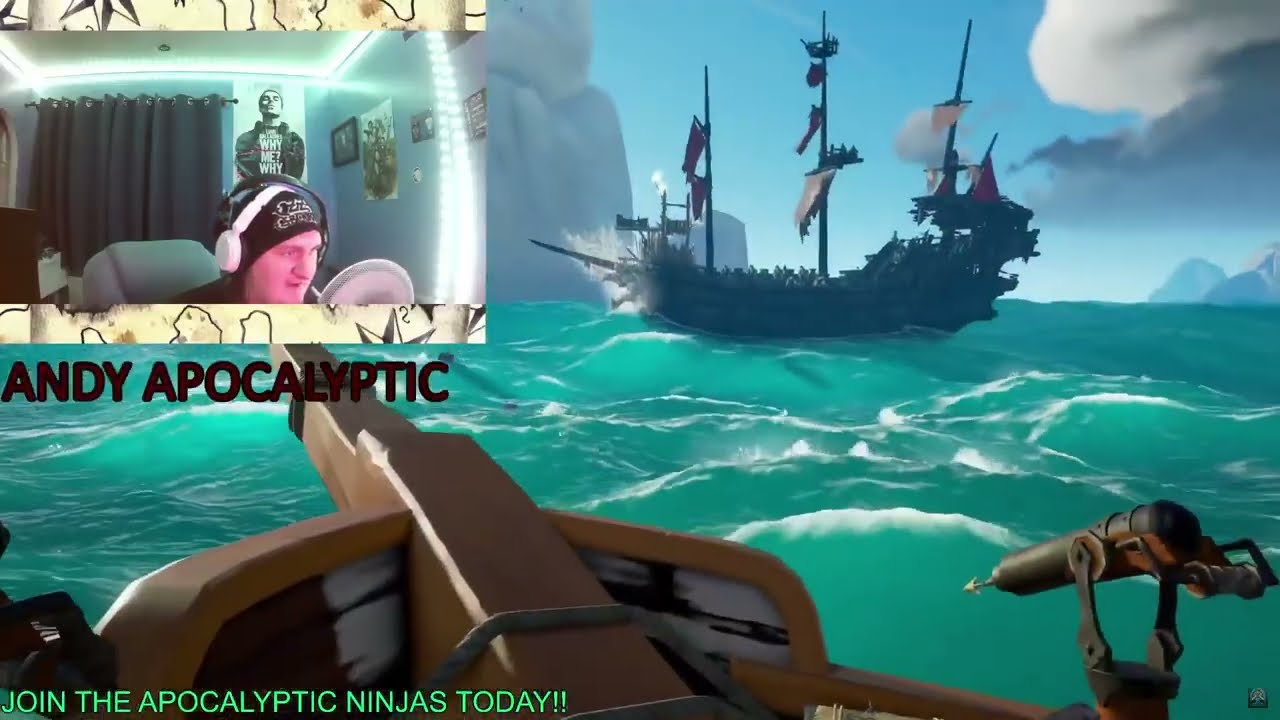 YET ANOTHER FOOLISH SKELETON GALLEON CHALLENGES TO TAKE ON THE ROSE HEART