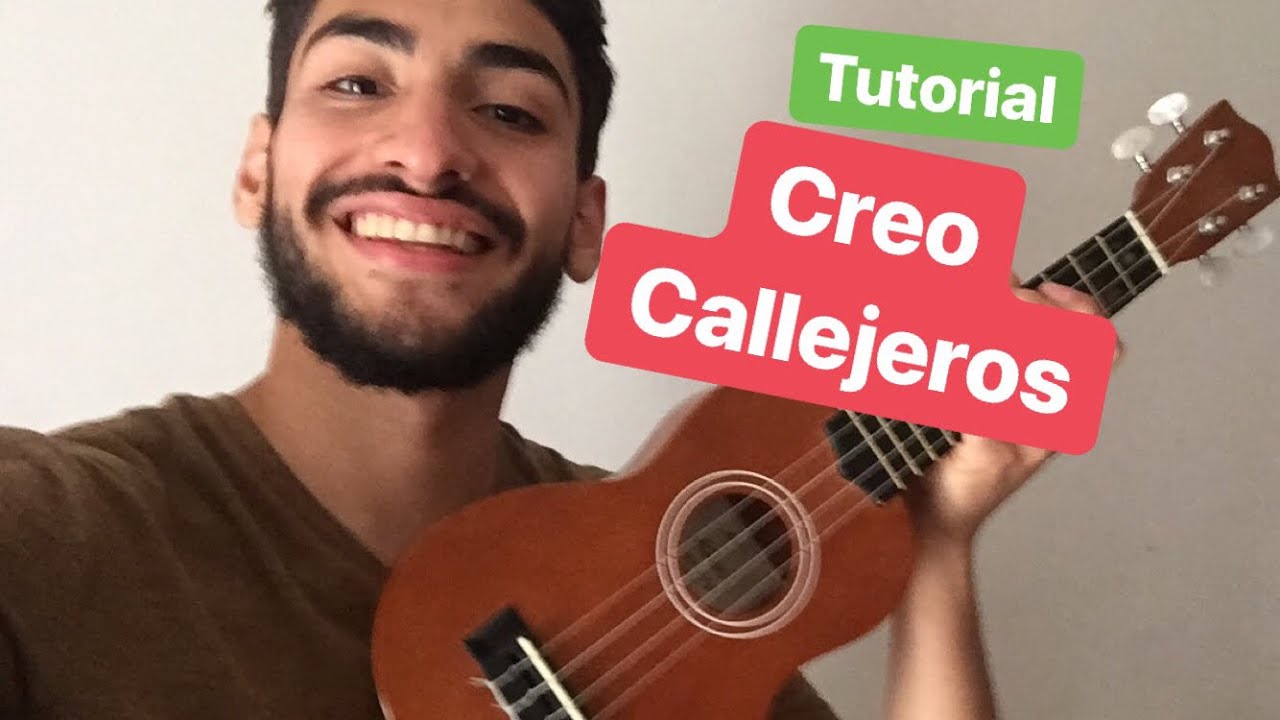 Como tocar CREO EN UKELELE CALLEJEROS tutorial