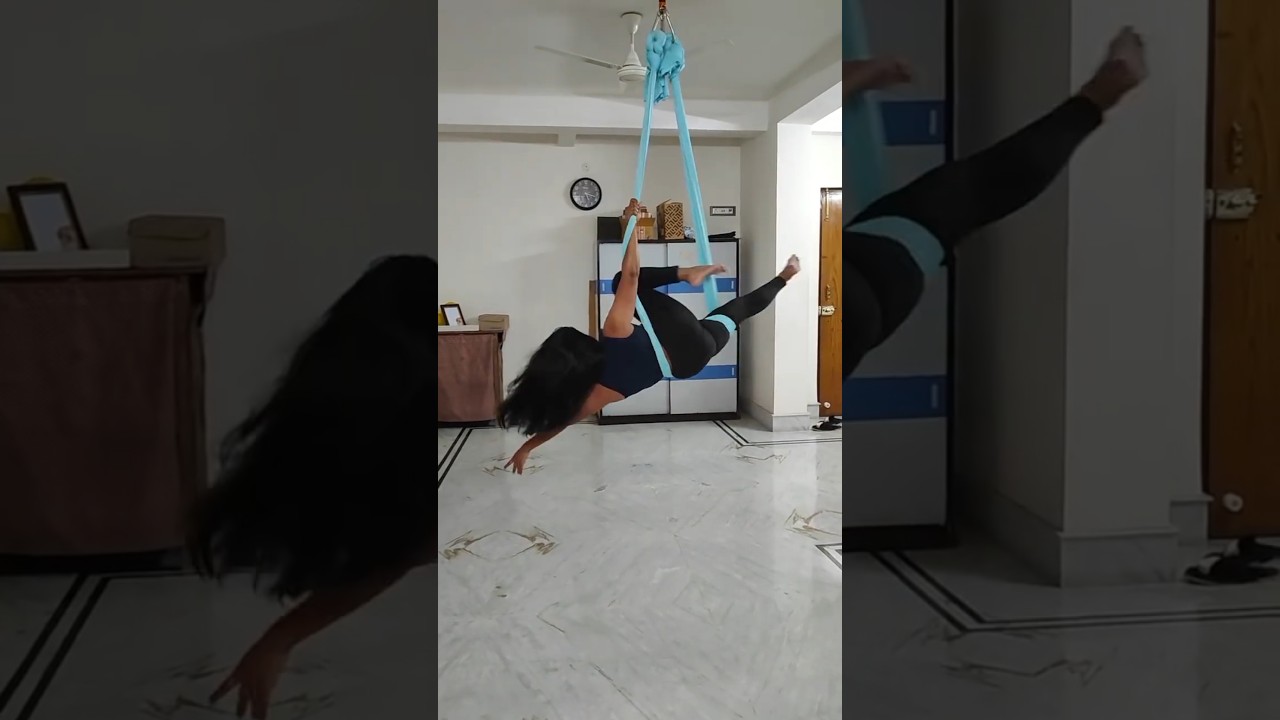 Easy Aerial Hammock Dance (Beginner Friendly)