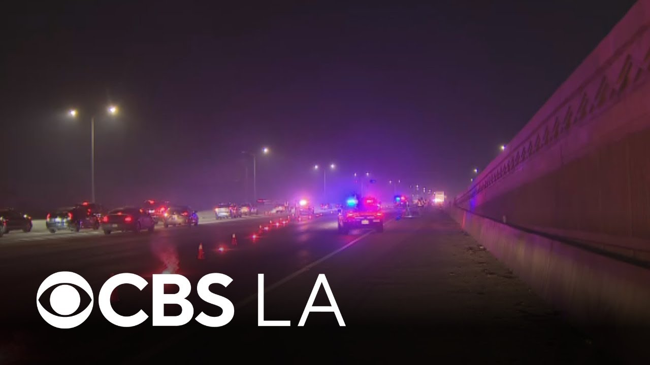 Deadly crash caused early Sunday morning backup on 5 Freeway in Pacoima