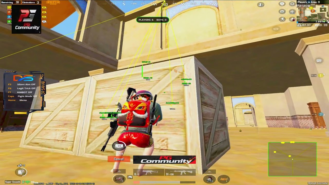 How to Play Mobile Lobby in GameLoop (No Ban) | Main ID Bypass + Discord Link
