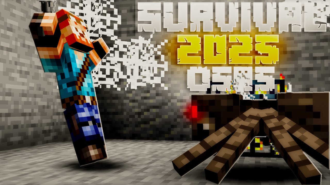 T&auml;&auml; luolatasku oliki v&auml;h&auml;n isompi... - Minecraft Survival #5 (2025)